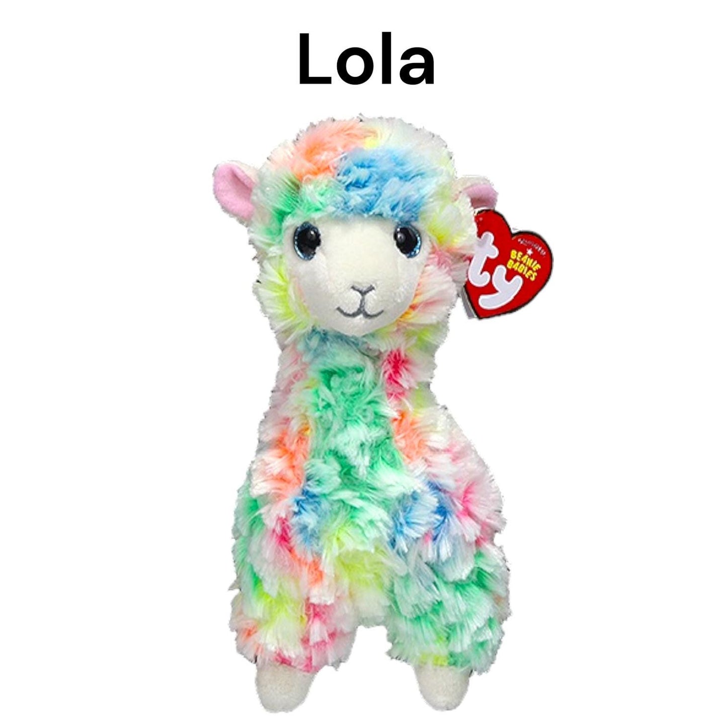 Ty Beanie Babies Llamas Lily Lola Lana