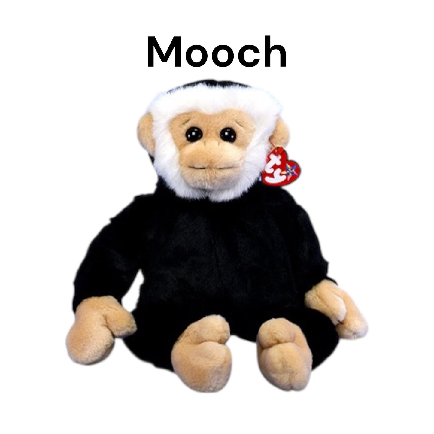 Ty Beanie Buddies Monkeys Bongo, Cheeks, Congo, Schweetheart, Bananas, Kiki, Mooch, Swinger, Bonsai, Tumba
