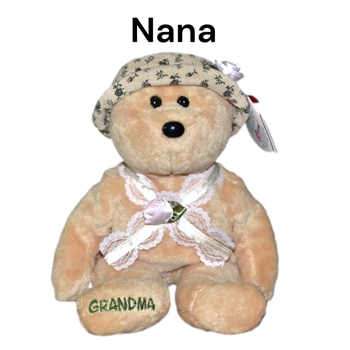 Ty Beanie Babies Grandmother and Grandfather, Nana and Papa