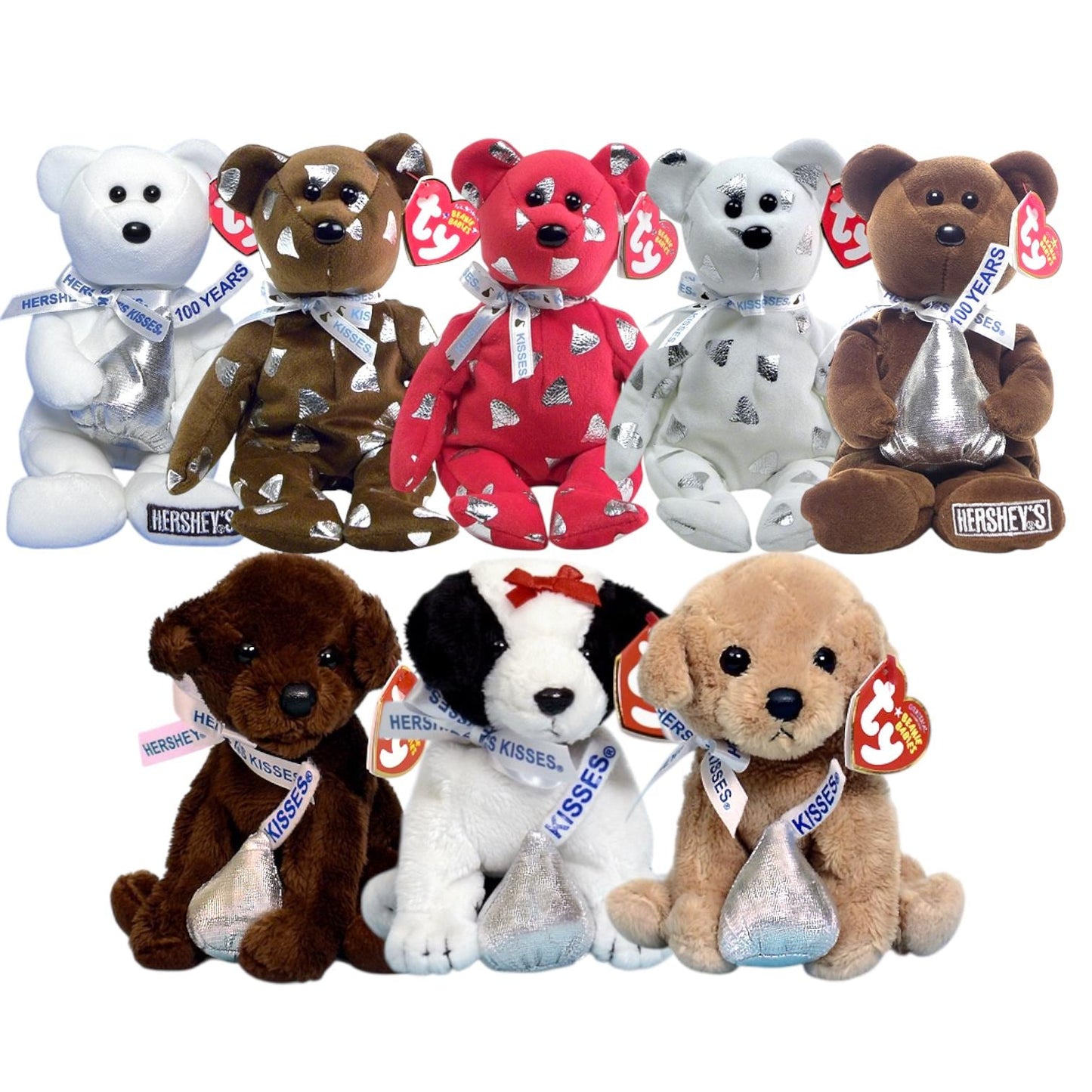 Ty Beanie Babies Hershey Kisses Walgreens Exclusives