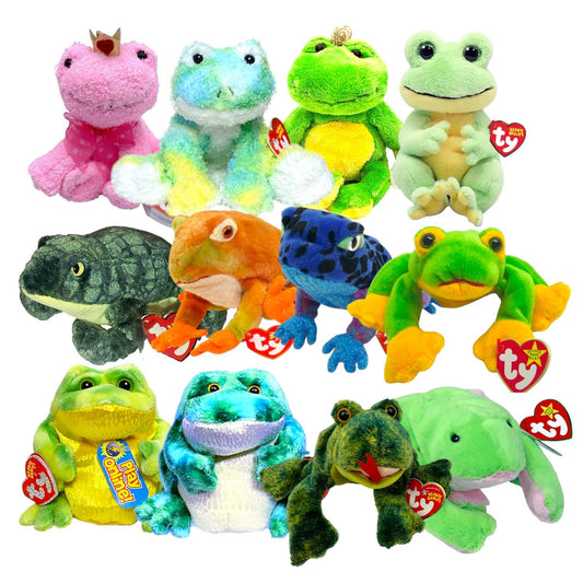 Ty Beanie Babies Frogs
