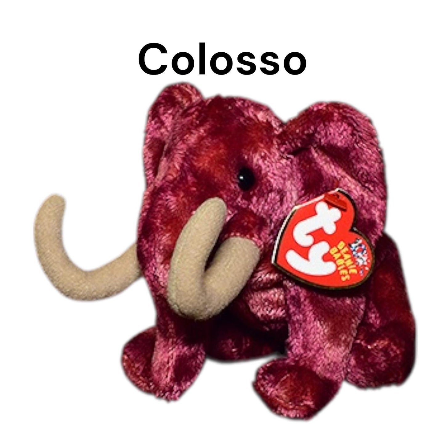 Ty Beanie Babies Elephants and Mammoths
