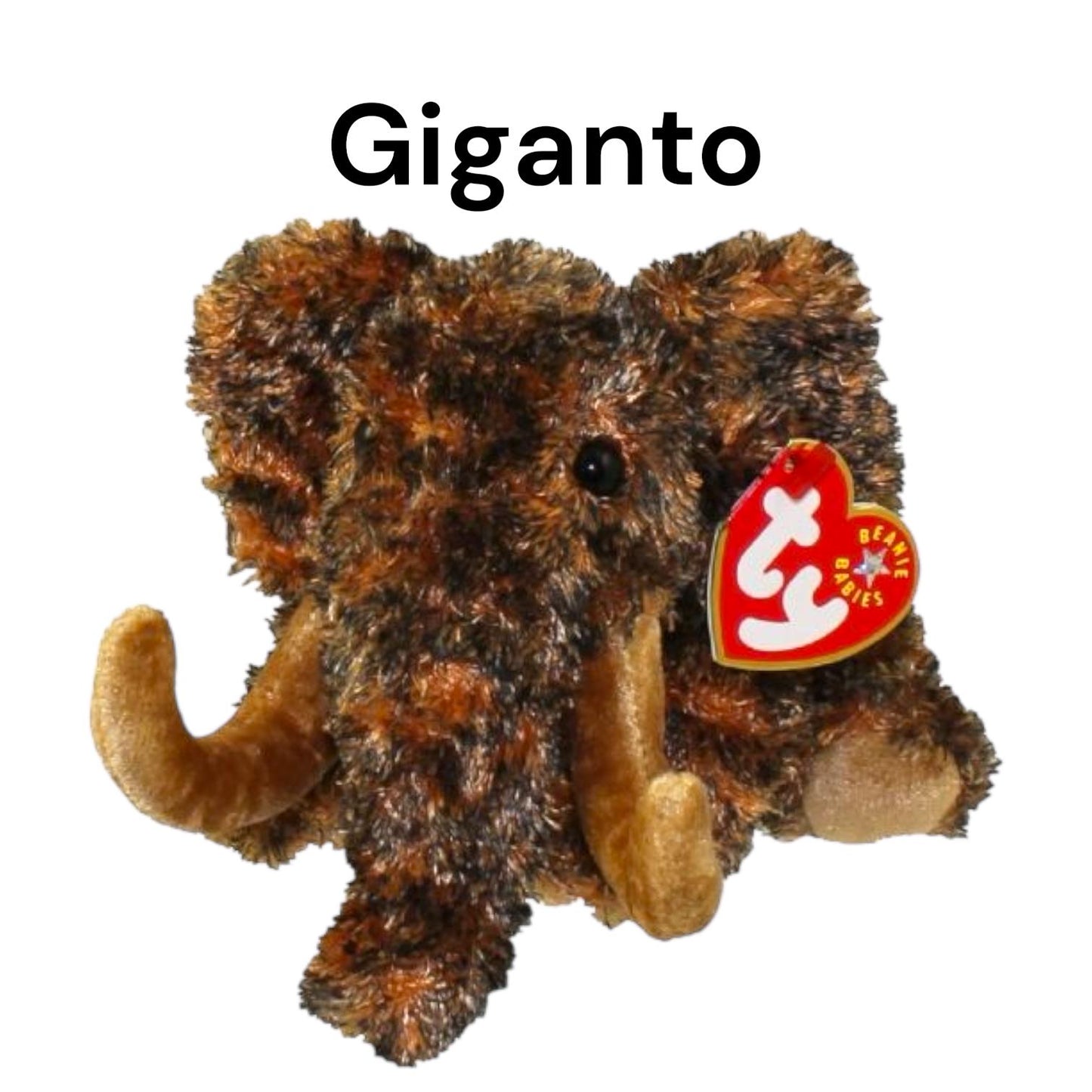 Ty Beanie Babies Elephants and Mammoths