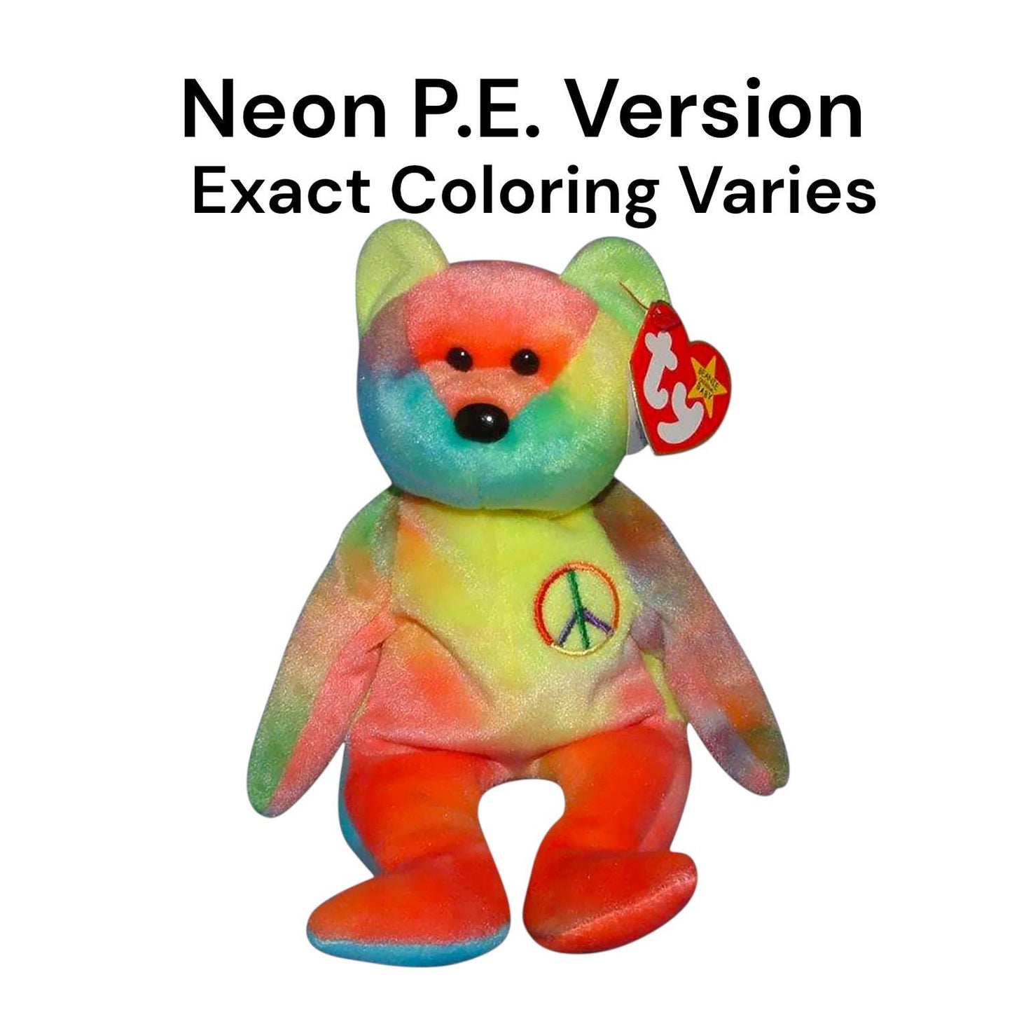 Ty Beanie Babies Peace & Garcia Bears