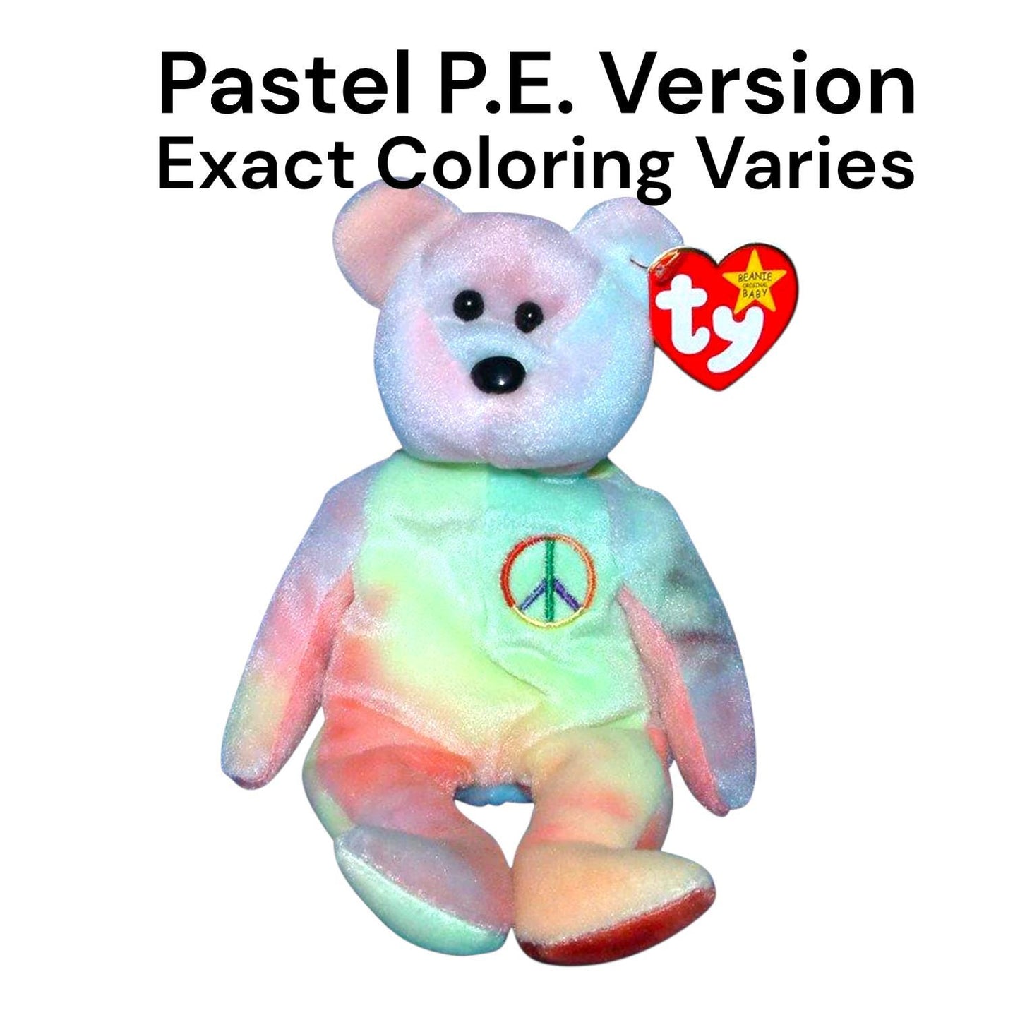 Ty Beanie Babies Peace & Garcia Bears