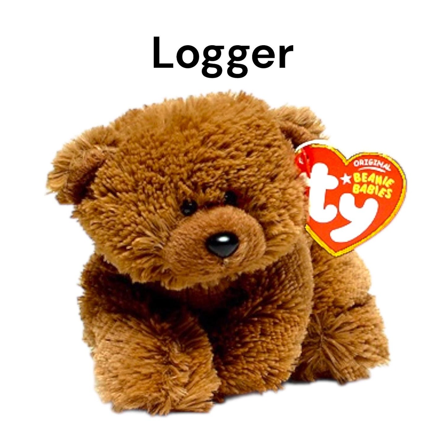 Ty Beanie Babies Black Bears & Brown Bears Logger, Cinders, Pecan, Sequoia, Monarch, Bixby, Kodi, Snacks