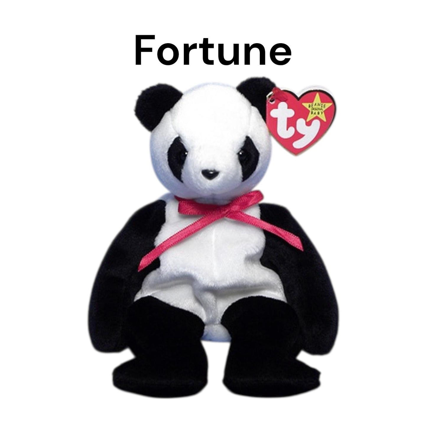 Ty Beanie Babies Panda Bears Fortune, Dancy, Dainty, Ming, Mandy, China, Ying, Baboo
