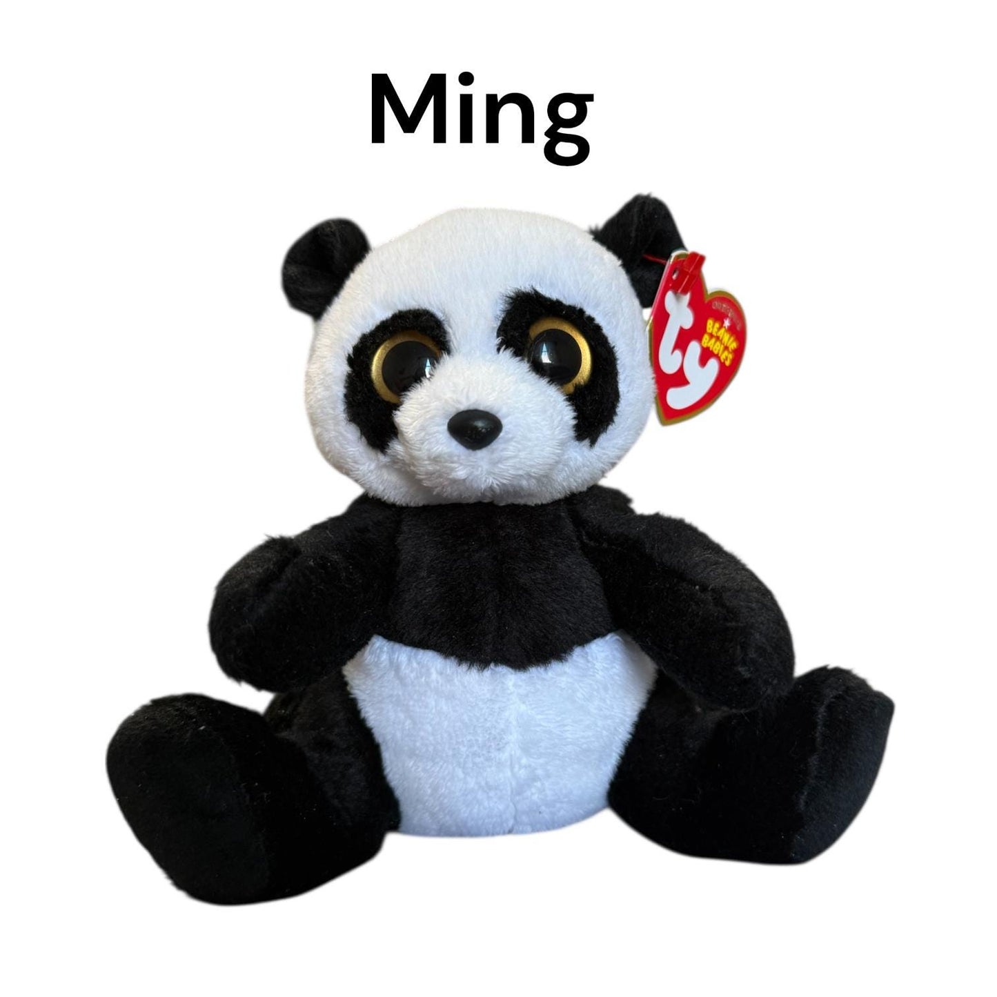 Ty Beanie Babies Panda Bears Fortune, Dancy, Dainty, Ming, Mandy, China, Ying, Baboo