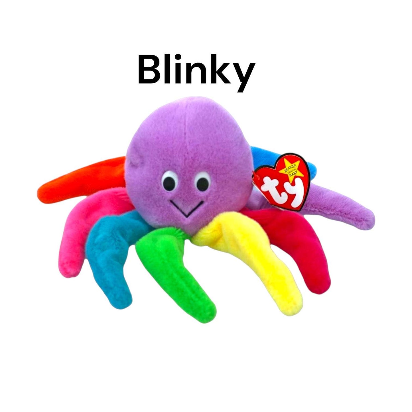 Ty Beanie Babies Sealife Whales, Dolphins, Sharks, Finn, Chompy, Majestic, Trident, Icing, Opie, Blinky, Louie, Chompers, Clipper, Starboard