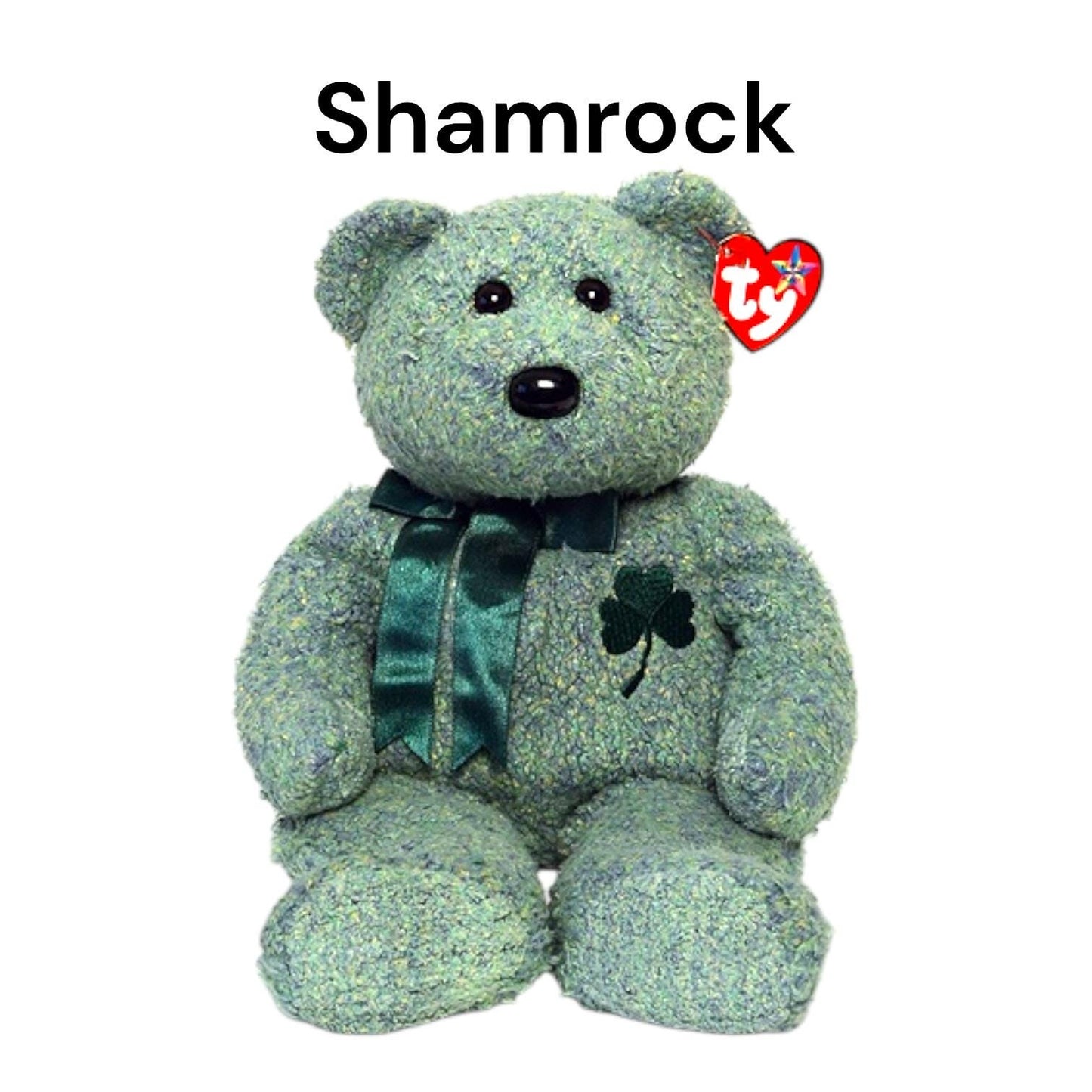 Ty Beanie Buddies St. Patrick’s Day Clover, McWooly, Erin, Shamrock, Dublin