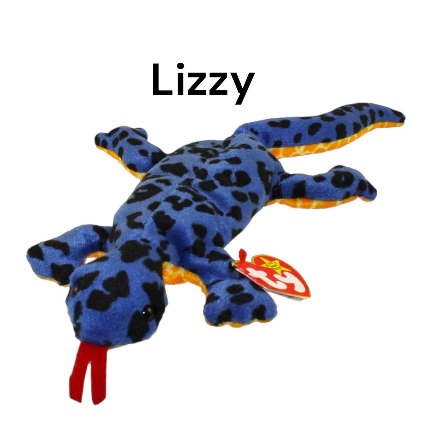 Ty Beanie Babies Lizards Bali, Lizzy, Slayer, Scaly