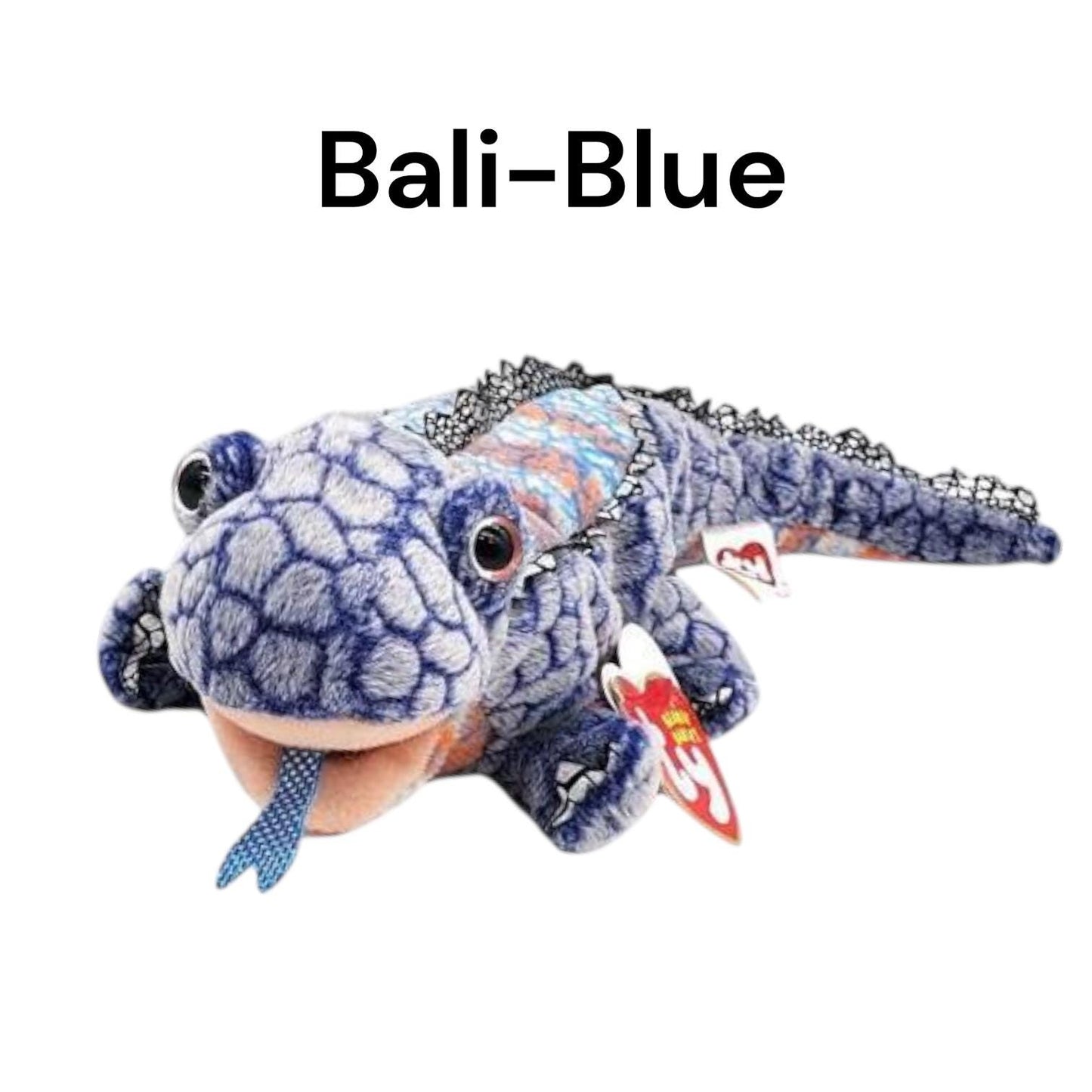 Ty Beanie Babies Lizards Bali, Lizzy, Slayer, Scaly
