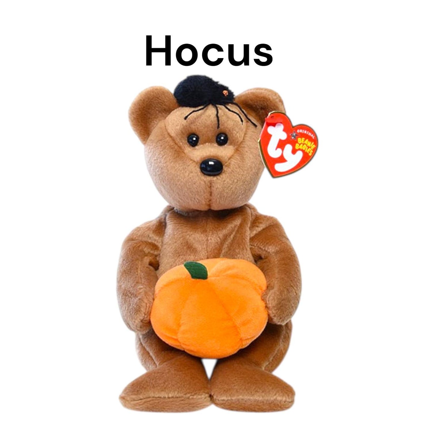 Ty Beanie Babies Bears Halloween Boneses, Treats, Frankenteddy, Yikes, Treator, Hocus, Haunting, Prunella, Tricky, Witchy, Shudders, Spells