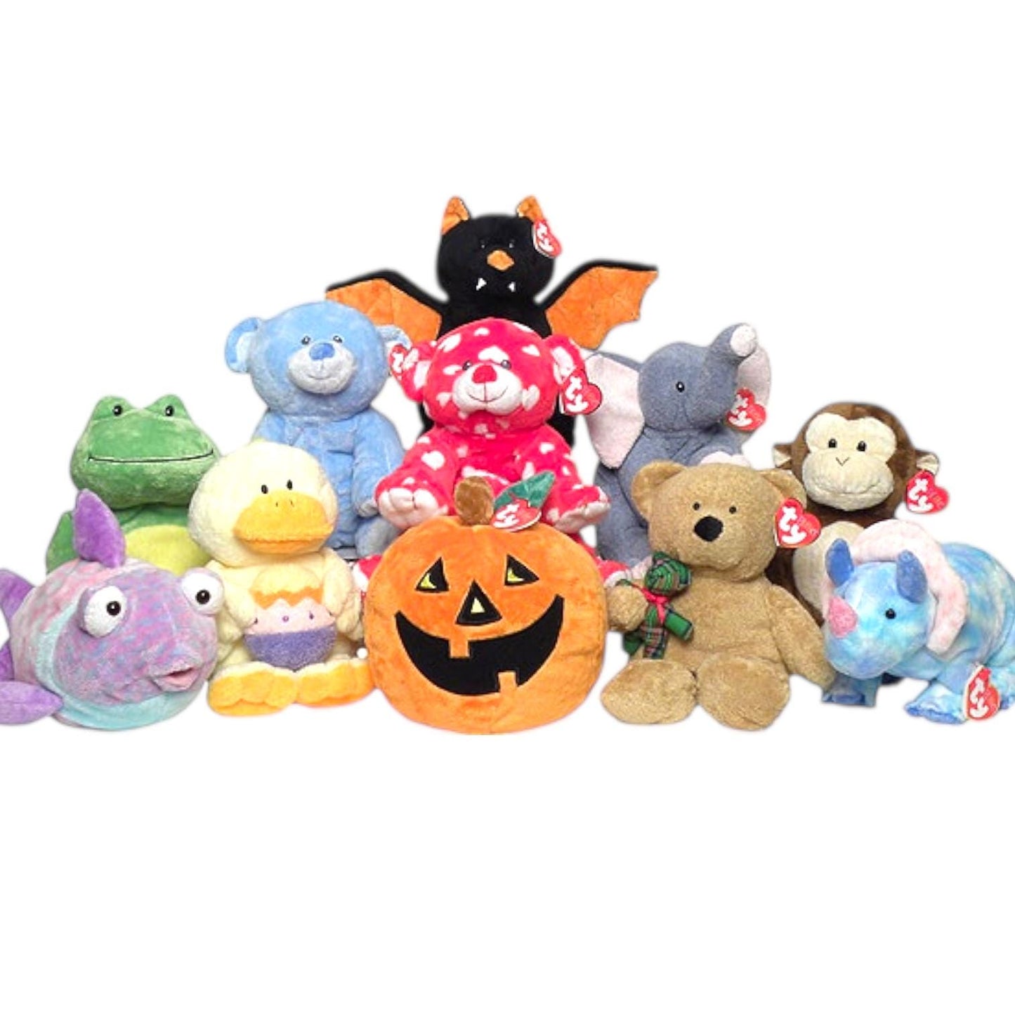 Ty Beanie Babies Pluffies Collection- Lovesy, Windchill, Zips, Clomps, Stomps, Whiffer, Merlin & More