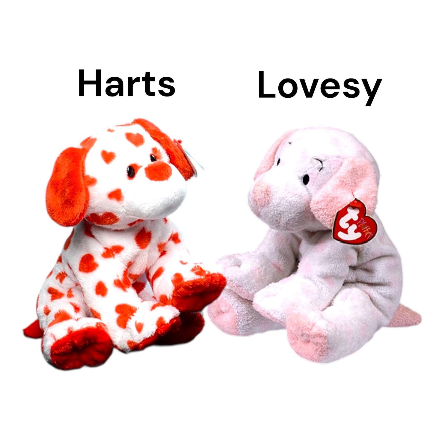 Ty Beanie Babies Pluffies Collection- Lovesy, Windchill, Zips, Clomps, Stomps, Whiffer, Merlin & More