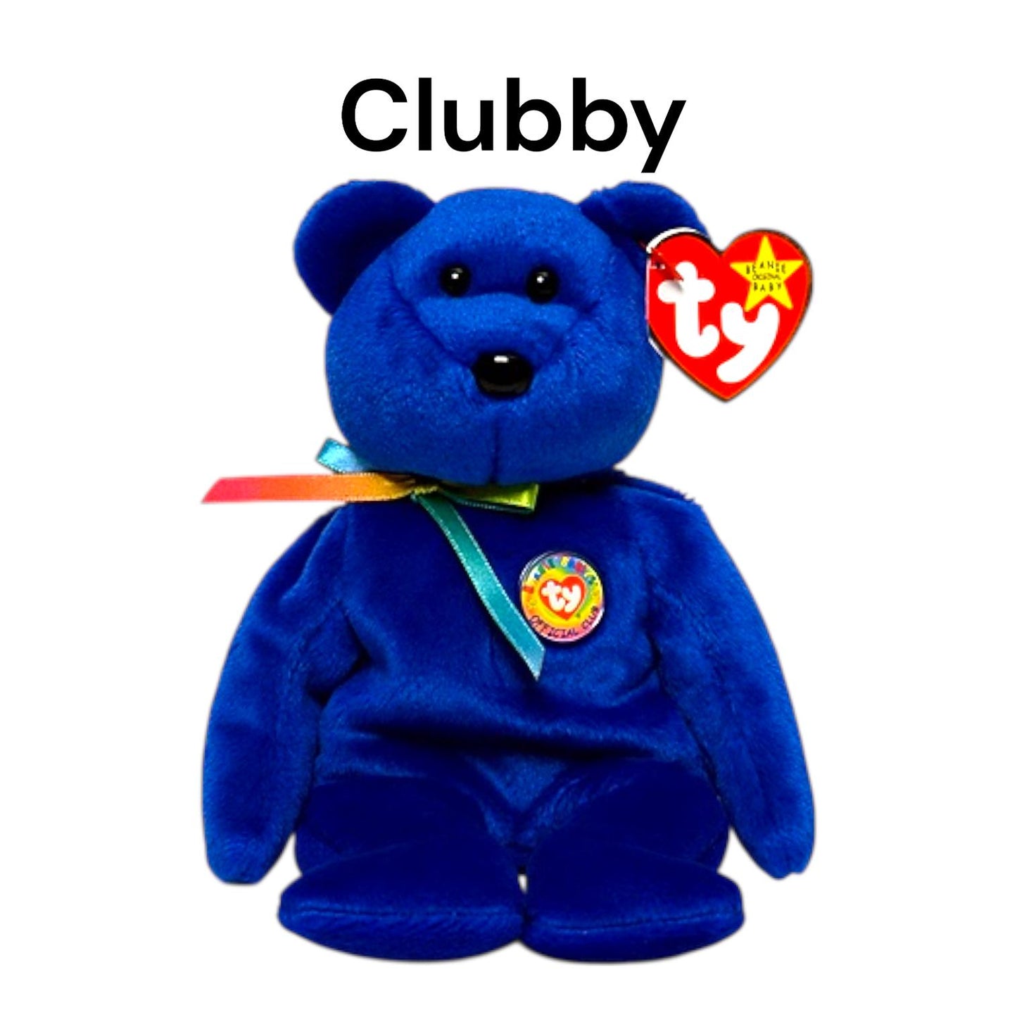 Ty Beanie Babies Clubby Bears 1-8 & Ultimate Collectors Kit