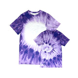 Tye Dye Faux Bleach Sublimation T-Shirts Adult Size