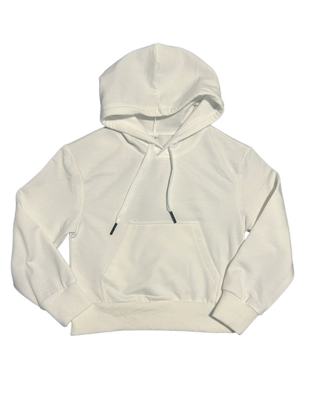 White Pullover Hoodie - Sublimation Polyester – Marshall Made Tumblers