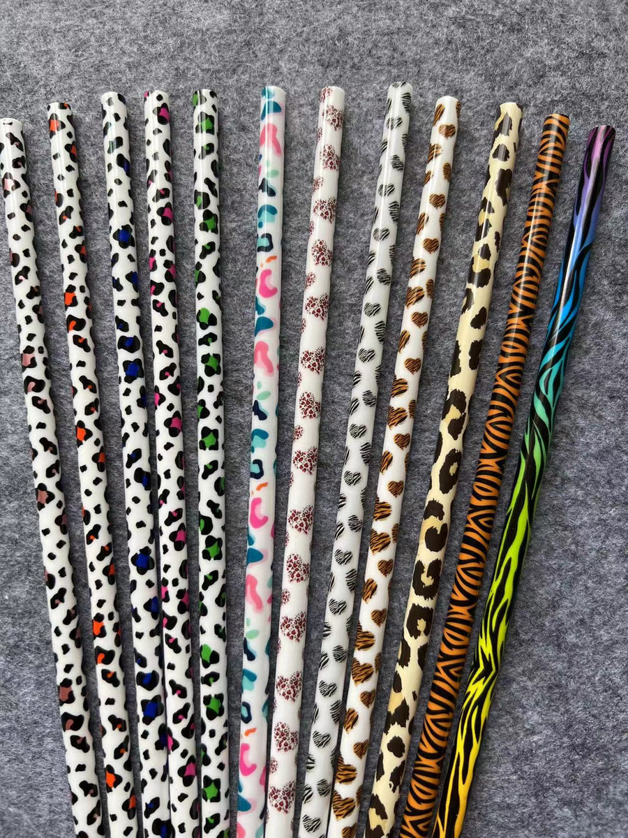 Printed Plastic Straws LAWSON SUPPLY