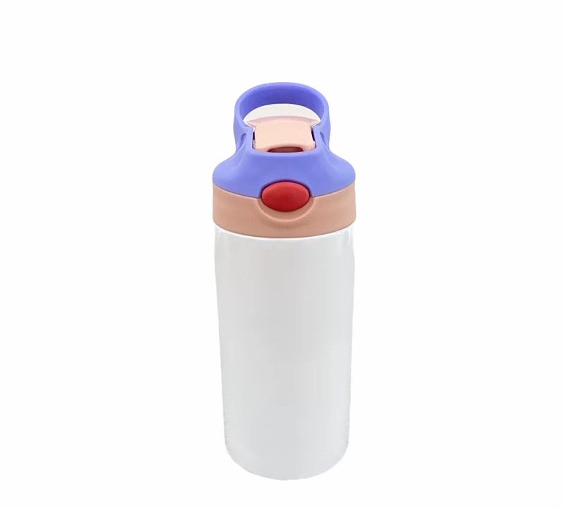 Sublimation Blank 12oz Kids Water Thermos With Strap READY TO SHIP
