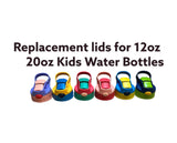 Replacement lids for kids water bottles
