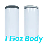 16oz 4 in 1 Bluetooth Sublimation Tumbler