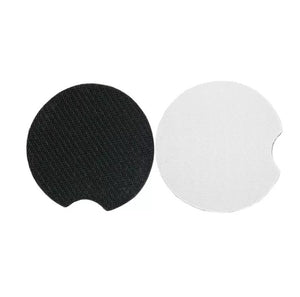 10 PACK-Neoprene Rubber Car Coasters Sublimation 5.5mm Thick