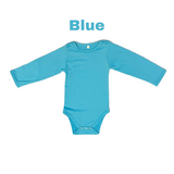 Long Sleeve T-Shirt Baby Onesie Cotton Feel 95% Polyester Sublimation