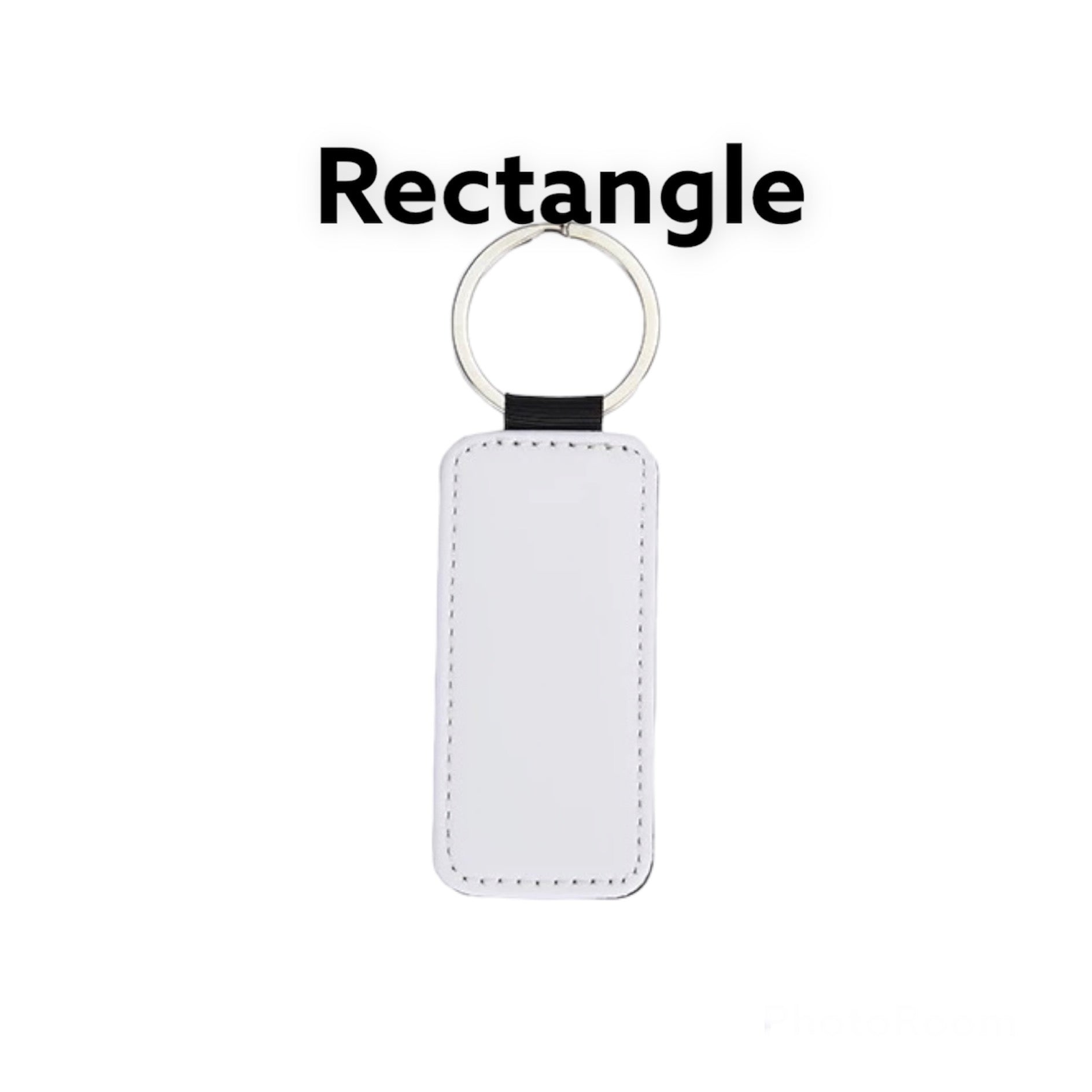 Sublimation Faux Leather Keychain Blanks Double Sided Faux Leather  Sublimation Key Chain Available in 6 Shapes Sublimation Key Holder 