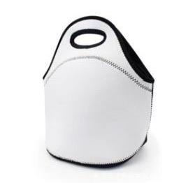 Neoprene White Sublimation Lunch Bag