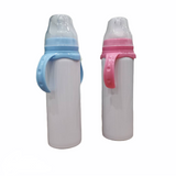 8oz Straight Baby Toddler Bottle For Sublimation