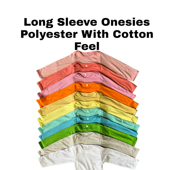 Polyester onesie best sale for sublimation